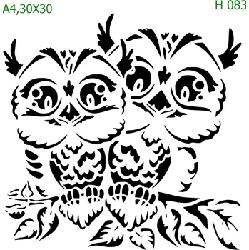 Šablona H 083 - 30 x 30 cm , Lepící fólie