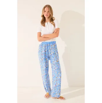 Dámské pyžamo Pyžamové kalhoty women'secret 3702230 modrá 55X, vel. XS