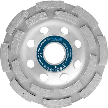 Příslušenství k brusce Nozar Diamantový brusný kotouč Double Expert, ø 115 × 22,23 mm&nbsp;6680035