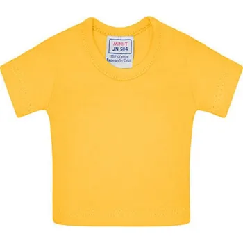 plyšák James&Nicholson Triko na plyšového medvídka JN504 Gold Yellow one size