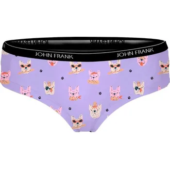 Kalhotky Dámské kalhotky John Frank WJFD-H64 Purple S