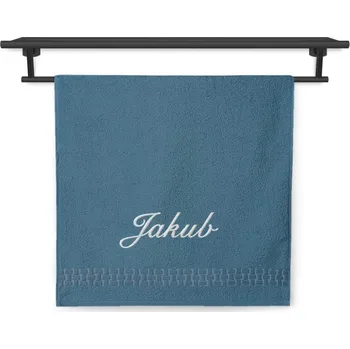 Osuška SE JMÉNEM 70x140 Ratanika petrolej