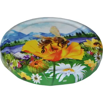 Víčko na zavařovací sklenici Víčko na med VČELA HORSKÁ LOUKA TO 82 RTS KARTON Počet kusů v balení: 700