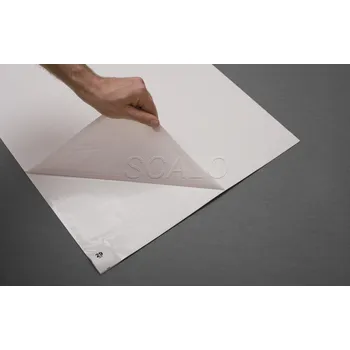 Rohožka Lepící hygienická rohož, 20 sad, bílá - 45 x 115 cm