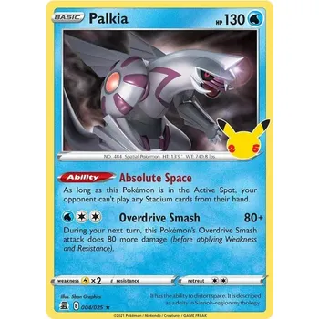 Sběratelská karetní hra Palkia 004/025 - Celebrations