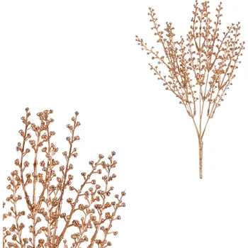 umělá květina Autronic Vřes, barva zlatá SG7323 GOLD