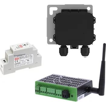 solární regulátor Tigo Cloud Connect Advanced (CCA) Datová a komunikační brána, přístupový bod (TAP), DIN napájení, monitoring fotovoltaického systému 344-00000-52