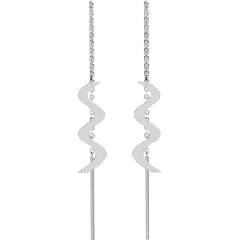 Náušnice Náušnice s diamantem Wave