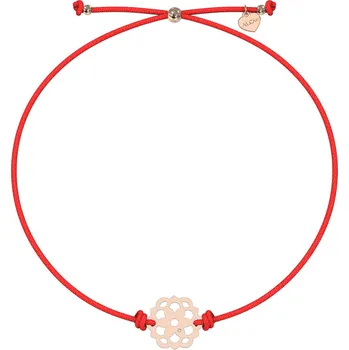 Náramek Diamantový náramek se šňůrkou Blossom