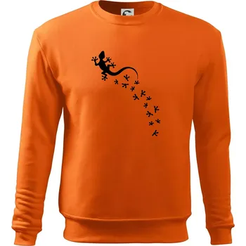 Pánská mikina Geocaching Gekoni - Mikina Essential pánská - XL ( Oranžová )