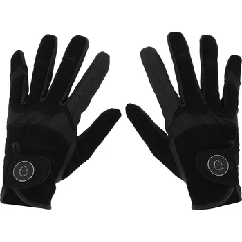 Jezdecké rukavice EQUITHÈME Rukavice jezdecké Wave Equithème, černé XXL