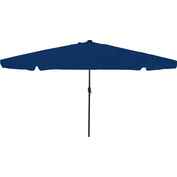 Slunečník vidaXL Zahradní slunečník Azurblau 395 x 395 x 245 cm Polyester [42003651]