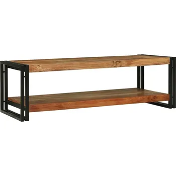 Konferenční stolek vidaXL Konferenční stolek Hnědá 120 x 50 x 38 cm Masivní akátové dřevo [4104719]