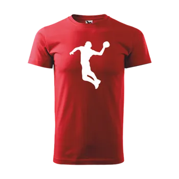 ON-DESIGN Tričko pánské/dětské s HÁZENKÁŘEM Velikost: 134 cm/8 let, Barva: červená