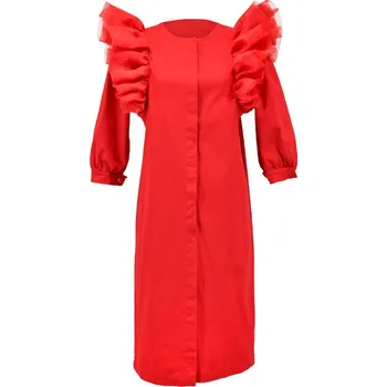 Střih PDF dámský jarní kabát z gabardénu Destiny-40-46