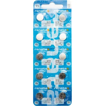Článková baterie Renata 373 SR916SW baterie do hodinek 1,55V 29mAh 10ks 785618323832