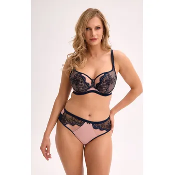 Podprsenka Podprsenka Gaia BS 1274 Frida soft balconette tmavě modrá-růžová 90F