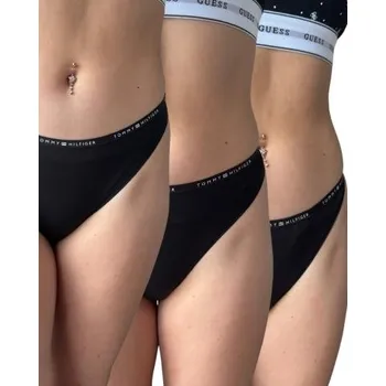 Kalhotky Dámské kalhotky Tommy Hilfiger UW0UW05756 černá XL