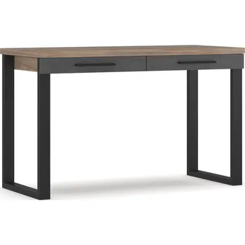 Psací stůl VerDesign ALFA pracovní stůl se zásuvkami, dub tabáko-matera