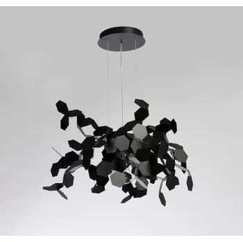 Zava Andromeda, černé závěsné designové svítidlo, 1xE27, prům. 90cm