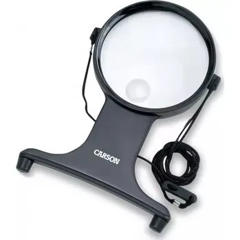 Lupa Zvětšovací lupa na krk Carson MagniFree HF-25 - 2x; 3,5x (110mm)