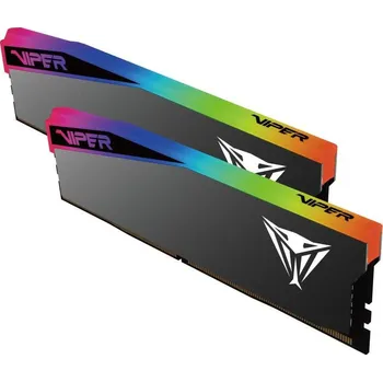 Operační paměť PATRIOT VIPER RGB Elite 5 Ultra 64GB DDR5 6000MT/s / DIMM / CL40 / XMP 3.0 / 1,4V / Kit 2x 32GB