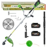 Aku křovinořez Procraft ATA-40C | 2× baterie, 420mm záběr, řídítka