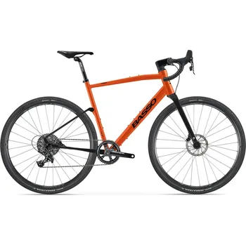 Silniční kolo BASSO BASSO Tera, siena tera, Sram Apex, 40T, 11-36, Microtech MX25, 2023 - L