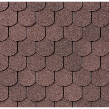 Střešní krytina ONDULINE IKO Bard CLASS BIBER hnědý 07 (2m2/bal)