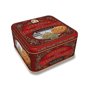 La Mére Poulard - máslové sušenky - s kousky čokolády, 250 g