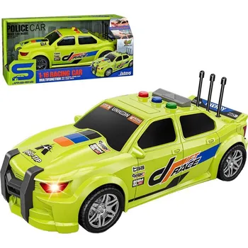 autodráha Auto sportovní závodní zpětný chod na baterie Světlo Zvuk