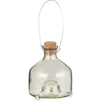 Zahradní dekorace Ib Laursen Skleněný lapač vos Cork