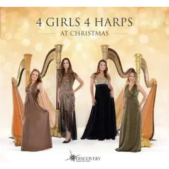 Zahraniční hudba CD 4 Girls 4 Harps: At Christmas 2018