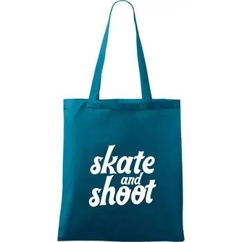 Biatlon skate and shoot - Taška bavlněná - 42 x 38 cm ( Petrolejová )