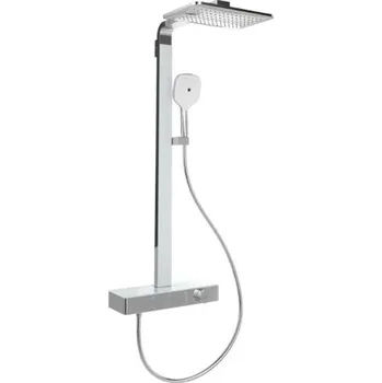 Sprchový set Villeroy & Boch Infinity Showers - Sprchový set s termostatem, 36x24 cm, 3 proudy, chrom TVS11000400061