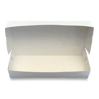 Jednorázové nádobí Ideal - krabice na chlebíčky - 13 x 33 x 6 cm, 50 ks