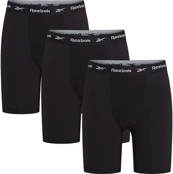 Boxerky Reebok 3 Pack Performance Boxer Shorts Hogan Black Medium