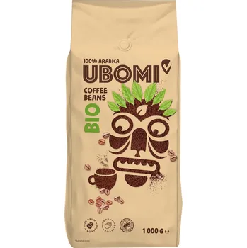 Ubomi BIO Caffe Crema 100% Arabica RFA zrnková káva