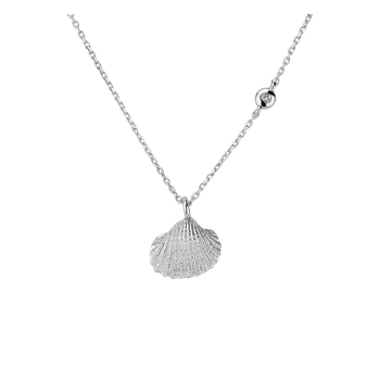 Náhrdelník Náhrdelník s diamantem Luxury Clam