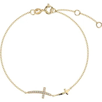 Náramek Náramek s diamanty Crosselle