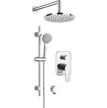 Sprchový set Deante Sprchový komplet Tubo s podomítkovovou baterií - NAC 09GA