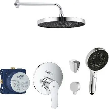 Sprchový set SANITINO - Sprchový set s baterií a tělesem pod omítku Grohe, příslušenství kielle, chrom SANI21GKK015