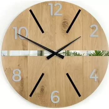 Hodiny Nástěnné hodiny Akselo hnědé