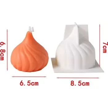 Forma na odlévání Silikonová forma na svíčky - Dýně ll.