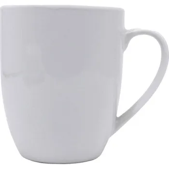 Hrnek 330ml TRADE, bílý porcelán