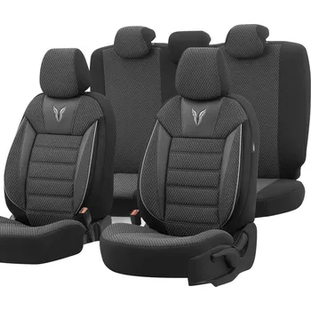 Potah sedadla OTOM Autopotahy univerzální TORO 902 BLACK/SMOKED