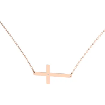 Náhrdelník Náhrdelník s diamantem Cross