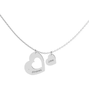 Náhrdelník Náhrdelník s diamantem Love Forever