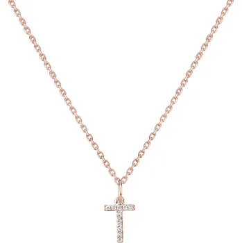 Náhrdelník Přívěsek s diamanty Line Glitter T