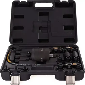 Stahovák Pneumatický stahovák vstřikovačů s adaptéry, GEKO - G02654